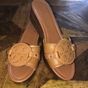 Tory Burch Brown Magdalena Wedge